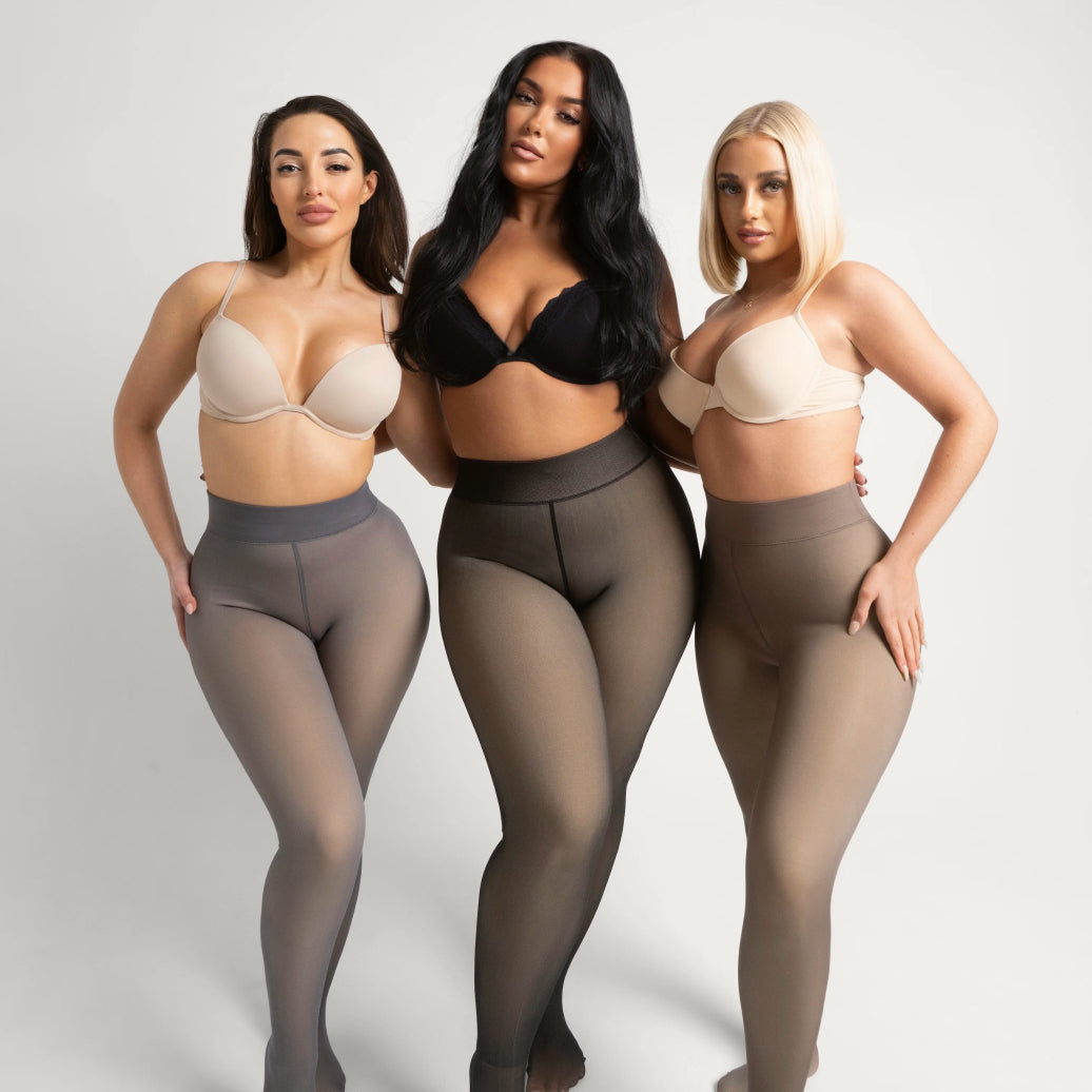 Super Oferta - Meia-Calça de Lã Translúcida - Pague 1 e Leve 2 - CUPOM PELUCIA20