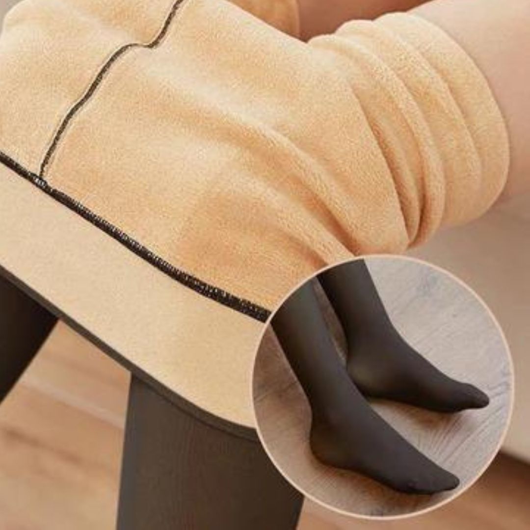 Super Oferta - Meia-Calça de Lã Translúcida - Pague 1 e Leve 2 - CUPOM PELUCIA20